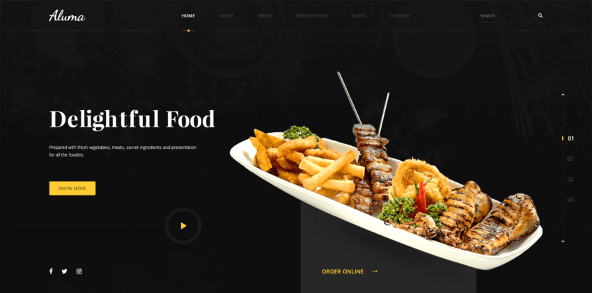 How to Build the Best Restaurant Website Design 6