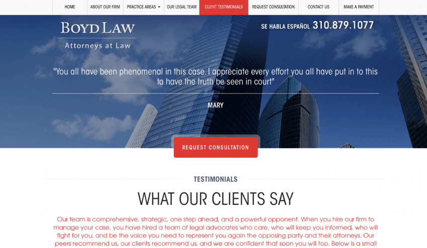 How to Create an Amazing Website Design For a Law Firm 3