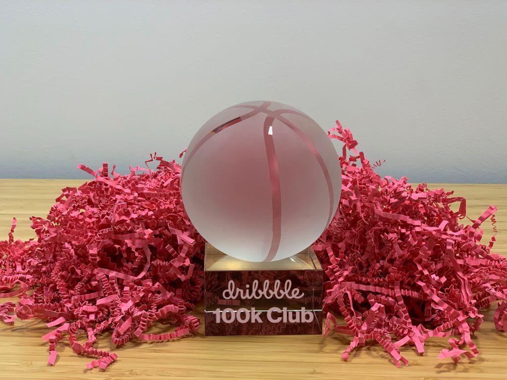 Fireart Studio Celebrates Membership at the 100K Club on Dribbble! 3